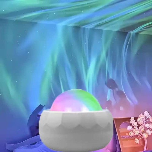 Projecteur boule galaxie plafond aurores boréales