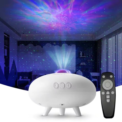 Projecteur nébuleuse plafond soucoupe volante
