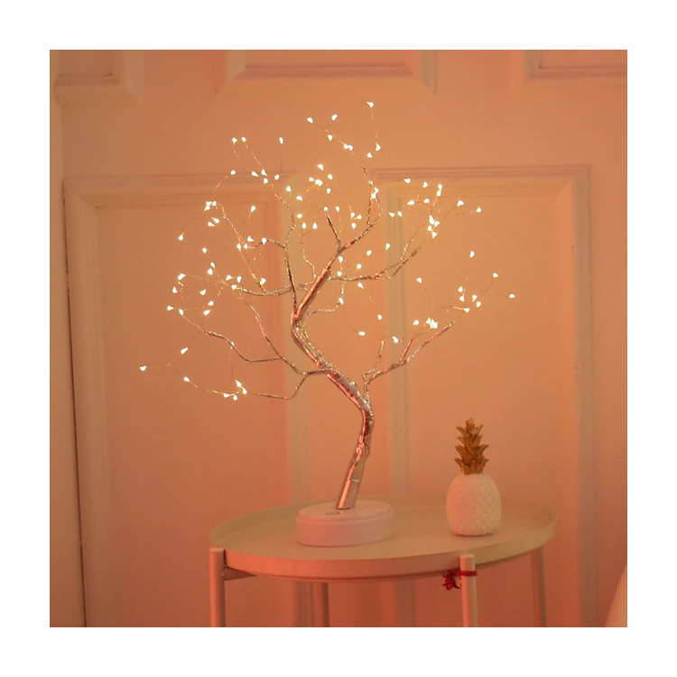 Lampe de table arbre féerique