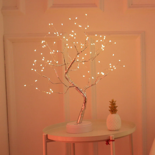 Lampe de table arbre féerique